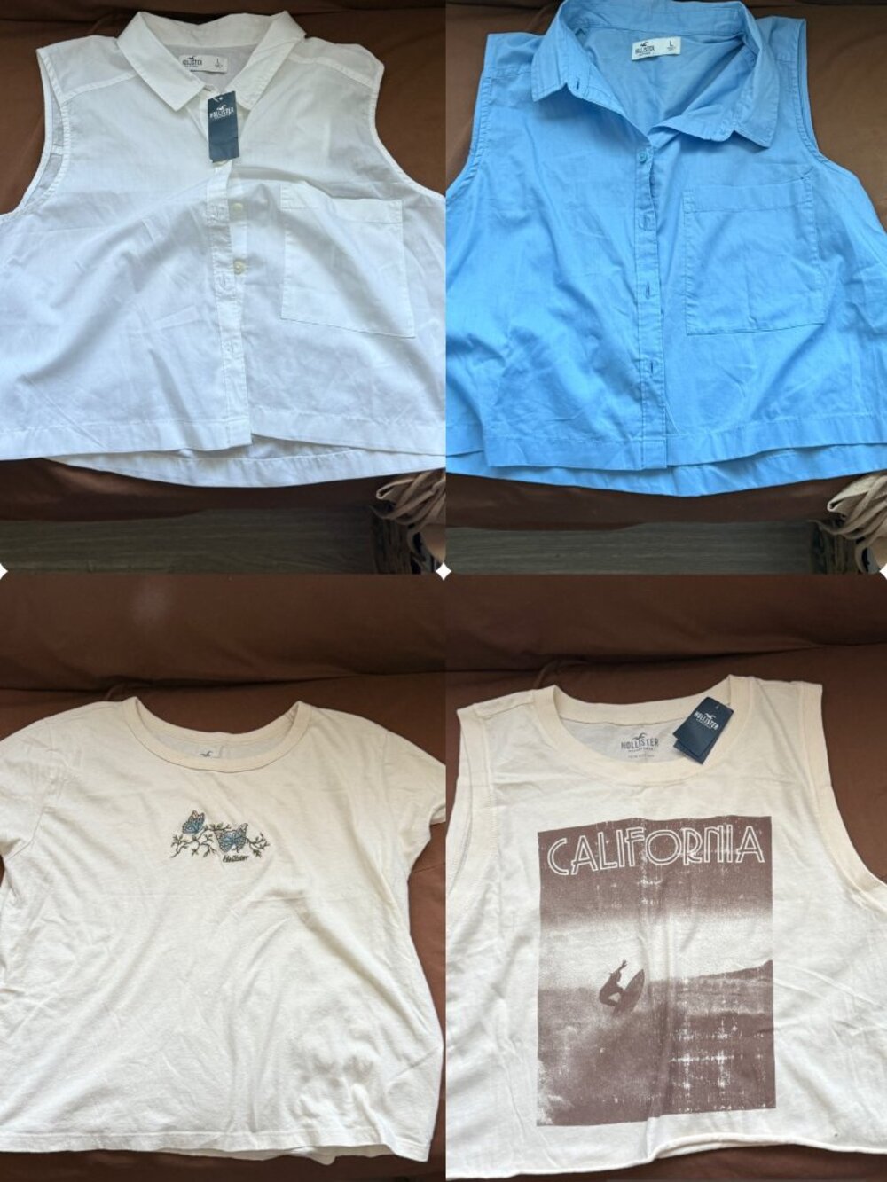Hollister Tops Bundle in L/XL